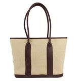 Hermes Garden Zip PM Tote Bag Toile H Women's HERMES