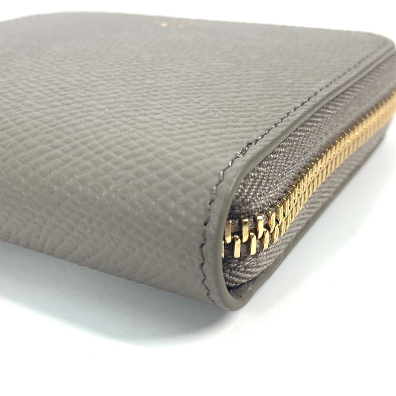 CELINE 10L203BEL.10BL Compact wallet Zip Around Folded wallet Pebble gray