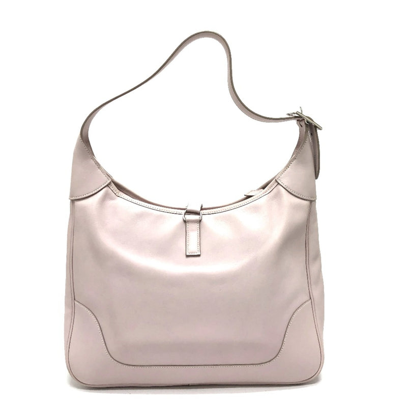 Hermes Shoulder Tote Bag Bag Shoulder Bag Rose Delazier pink SilverHardware