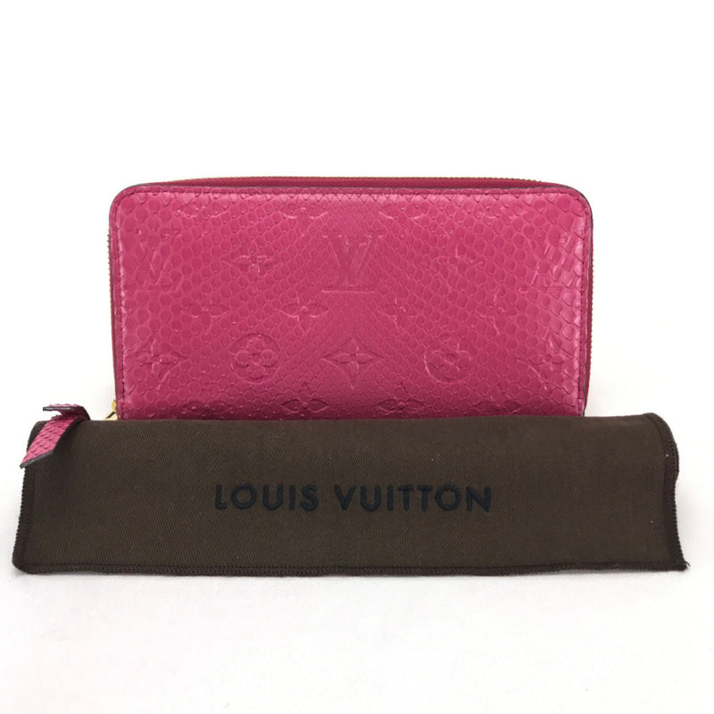 Louis Vuitton Exotic Monogram Zip Around Long Wallet Long Wallet hibiscus