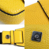 FENDI Body Bag Shoulder Selleria Baguette Leather Yellow Men's 7VA472-SFR