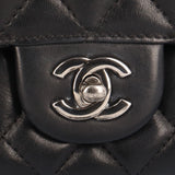 Chanel Matelasse Shoulder Bag Leather Black Women's CHANEL 2way