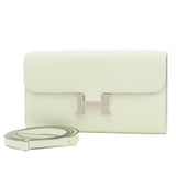 Hermes Constance Two Go Wallet Epson Vert Fizz B engraved