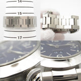 Cartier Pasha C Big Date Watch Stainless Steel Boys Blue W31047M7