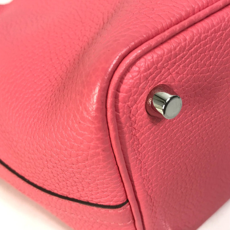 Hermes Bag Hand Bag Rose azale x tail batieux pink SilverHardware