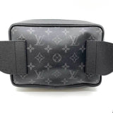 Louis Vuitton Bag Bum Outdoor Black Waist Body Crossbody Men's Taigarama Monogram Eclipse PVC x Leather M30245 LOUISVUITTON