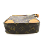 Louis Vuitton Danube Shoulder Bag, Coated Canvas, Monogram, Men's, Women's, Brown, M45266