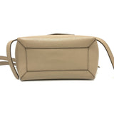 CELINE 189153 Belt Bag Micro Shoulder Handbag Leather Women's Beige