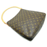 Louis Vuitton Looping GM Women's Shoulder Bag M51145 Monogram Brown