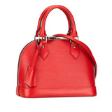 Louis Vuitton Epi Alma BB Handbag Shoulder Bag M41160 Coquelicot Red Leather Women's LOUIS VUITTON