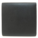 Hermes Click 12 Black Bi-fold Wallet Epson Women's HERMES