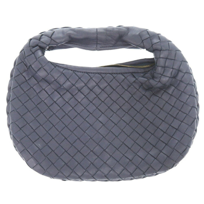 Bottega Veneta Intrecciato Hobo Leather Navy 189227 Handbag 0446BOTTEGAVENETA