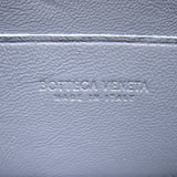 BOTTEGA VENETA Cassette Shoulder Bag Lambskin (sheepskin) Women's Gray