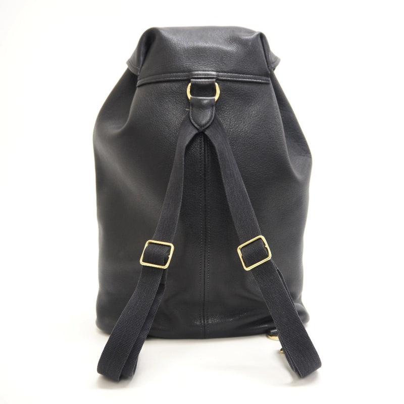 HERMES Sack Add Burden Backpack/Daypack Black Men's