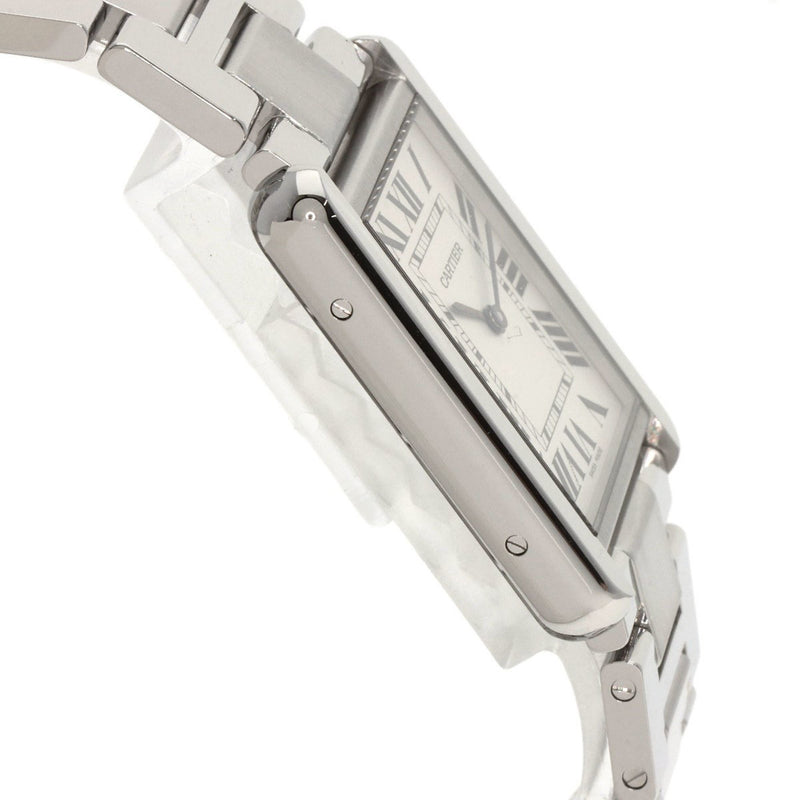 Cartier W5200014 Tank Solo LM Watch Stainless Steel SS Men's CARTIER