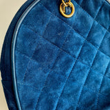 Chanel CC Mark CC bag party bag Hand Bag blue GoldHardware