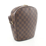 Louis Vuitton Ipanema PM Damier Ebene Shoulder Bag Coated Canvas Leather Women's Brown N51294