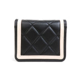 CHANEL Pouch Pochette Lambskin Black x Light Beige Women's AP3560 99901f