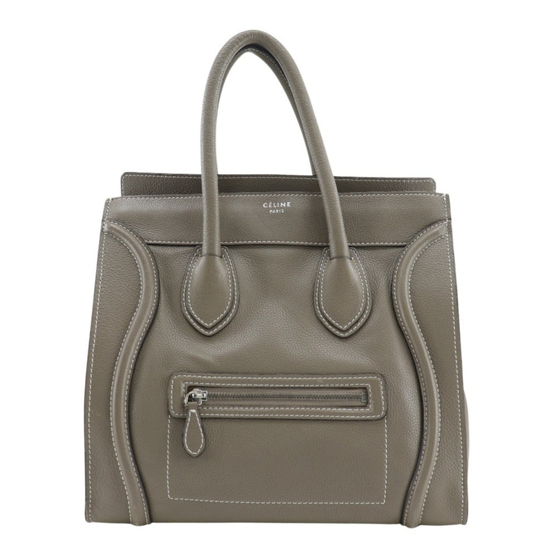 CELINE Luggage Tote Bag Leather Mini for Women