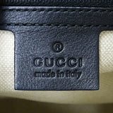 GUCCI Bag Women's Handbag Shoulder 2way Shima Micro GG Leather Black 247205 Boston