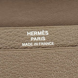 Hermes HERMES Bearn Business Card Holder Etoupe Chevre Women's Men's