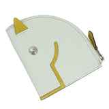 Hermes Wallets & Coin Cases Paddock Wallet Horse Vert Fizz x Cumin Chevre Leather Women's HERMES T4498