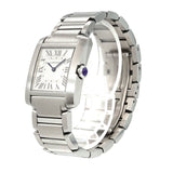 Cartier Tank Francaise MM WSTA0074 Boys' Watch Silver Quartz