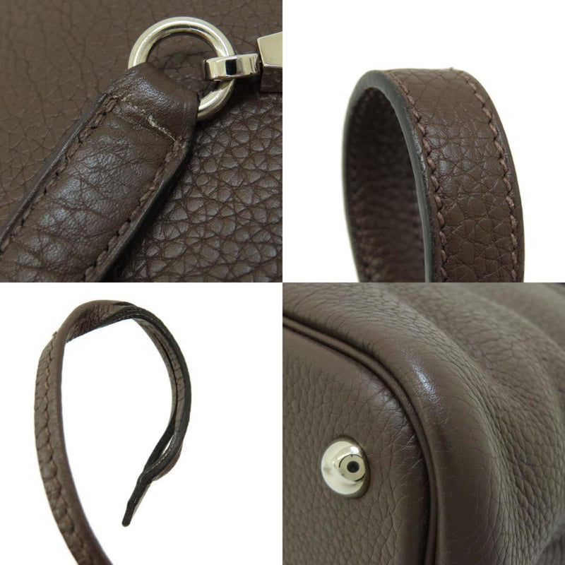 Hermes Bolide 31 Chocolat Handbag Taurillon Women's HERMES