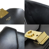 CELINE Chain Shoulder Bag Leather Women's