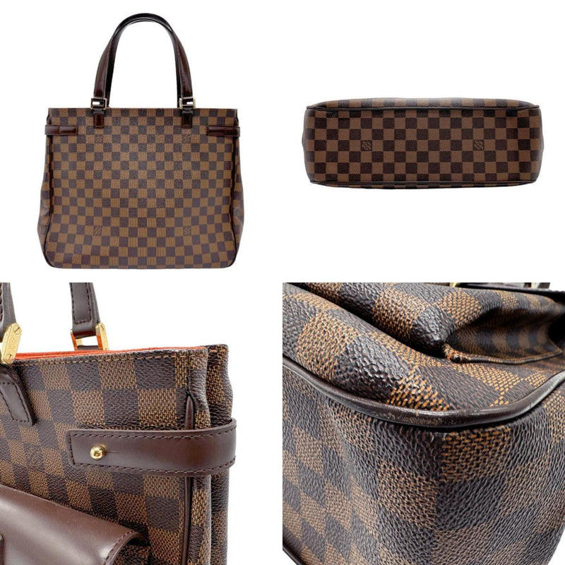 Louis Vuitton LOUIS VUITTON Handbag Damier Uzes Canvas Ebene Men's Women's N51128 z1884