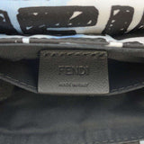 Fendi Body Bag Zucca Baguette Joshua Vides Collaboration Nylon 8BR784 Shoulder Black