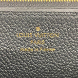 Louis Vuitton Long Wallet Monogram Empreinte Zippy M61864 Noir Ladies