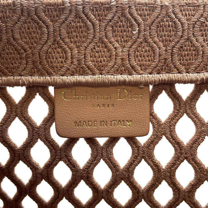 Christian Dior Tote Bag Book Medium Mesh