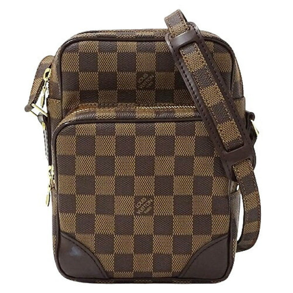 Louis Vuitton Damier Women's Shoulder Bag Amazon N48074 Special Order Brown