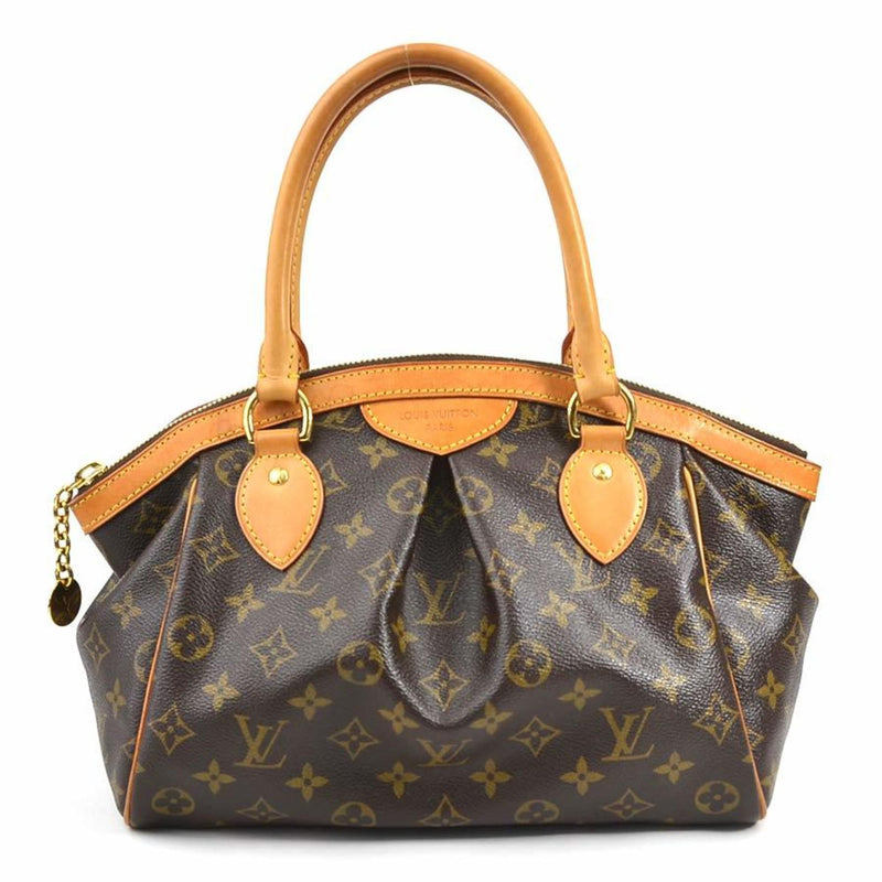 Louis Vuitton LOUIS VUITTON Handbag Monogram Tivoli PM Canvas Brown Gold Women's M40143 e58952i