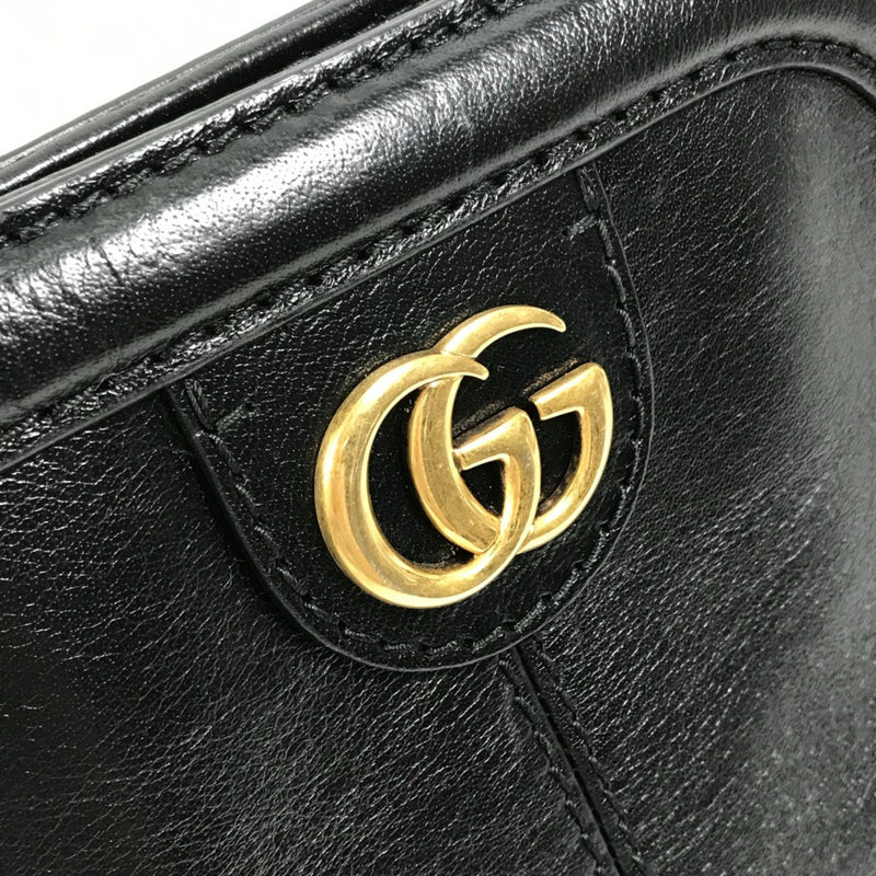 Gucci 524620 GG Marmont Clutch bag Crossbody shoulder bag Shoulder Bag Black