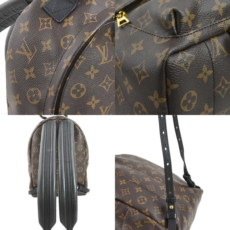 Louis Vuitton LOUIS VUITTON Backpack Monogram Palm Springs PM Canvas Brown Gold Men's Women's M41560 e58646f