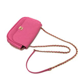 Chanel AS0138 CC Mark Crossbody Bags Chain Bags Shoulder Bag pink GoldHardware