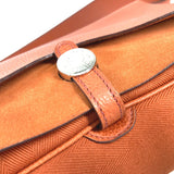 Hermes Shoulder Shoulder Bag Orange SilverHardware