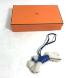 Hermes Terrier dog bags bag accessories charm blue