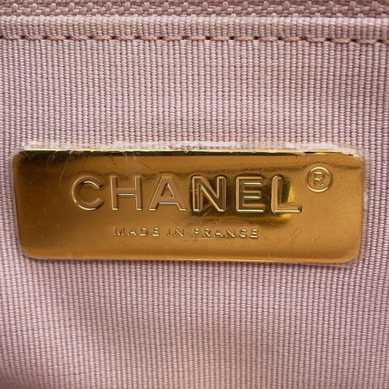 Chanel Chain Shoulder Bag 19 Flap Coco Mark Lambskin AS1160 CHANEL