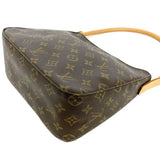 Louis Vuitton Looping MM Brown Beige Monogram M51146 FL0081 LOUIS VUITTON Handbag Ladies Nume Leather