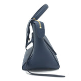 CELINE 176103ZVA.07DS flap Bag Semi Shoulder Bag Hand Bag Deep sea blue Navy