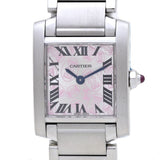 CARTIER Tank Francaise SM W51031Q3 2006 Limited Edition Stainless Steel Ladies 39628 Watch