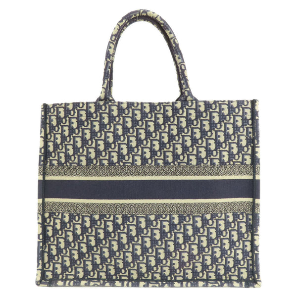 Christian Dior Book Tote Bag Canvas Women's