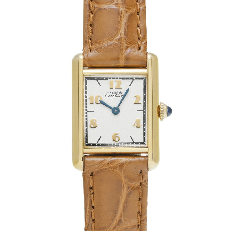 CARTIER Must Tank W1008354 Ladies' Watch Quartz