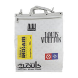 LOUIS VUITTON Louis Vuitton Flat Vertical Tote Bag M44627 Monogram Canvas Leather Bron Multicolor 2WAY Shoulder