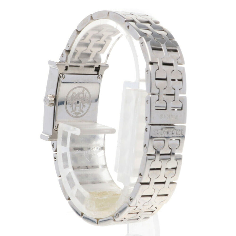 Hermes HERMES H watch mini stainless steel HH1.110 ladies