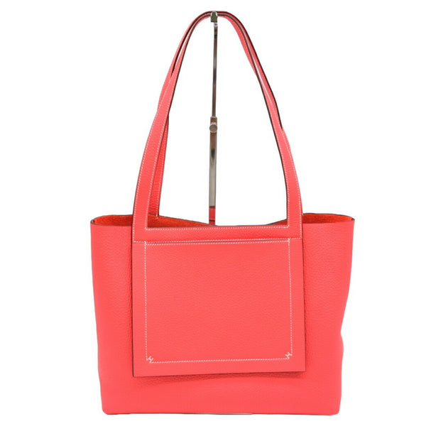 HERMES Hermes Cabas Serie 31 Tote Bag Taurillon Clemence Leather Rose Texas Pink