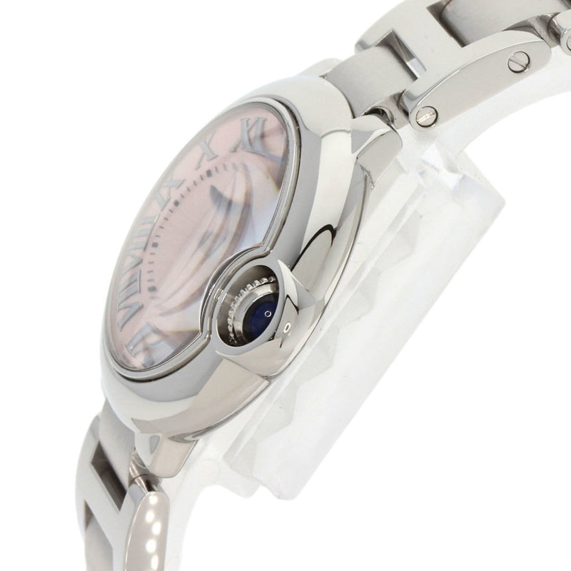 Cartier W6920038 Ballon Bleu 28mm Watch Stainless Steel SS Ladies